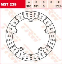 Bmw R 1200 C ABS (0424) [2001-2003, 2005] - Bromsskiva fast rund – bild 12