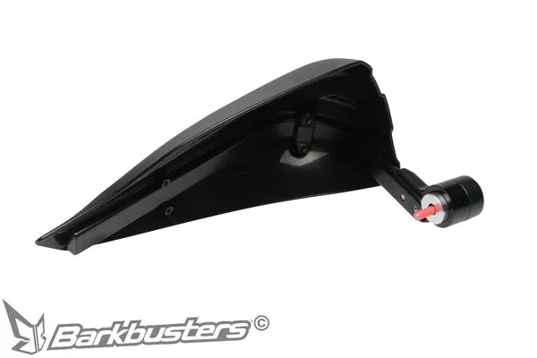 Aprilia Shiver 900 ABS [BARKBUSTERS] – STORM Handprotektor – Montage an einem Punkt am Lenkerende - mit Gewinde