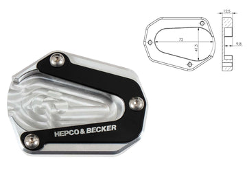 Triumph Tiger 900 Rally Pro [2024-2025] - Sidstativplatta - 0