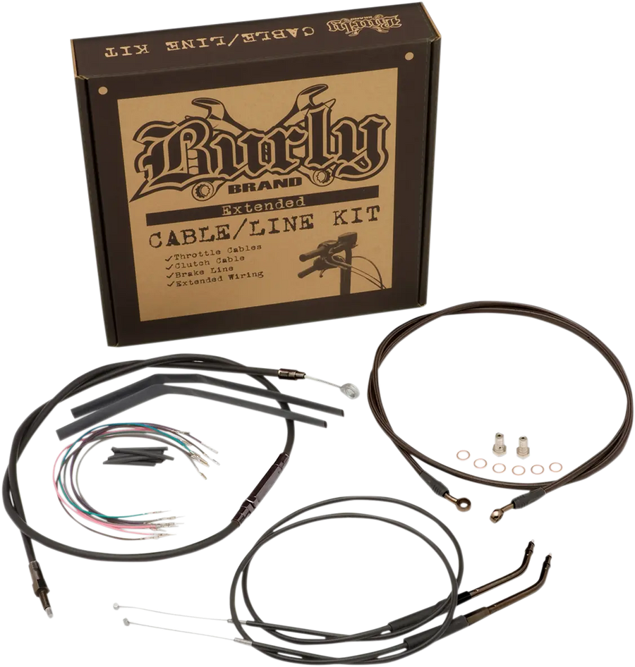 harley davidson sportster 883 iron xl [BURLY BRAND] – Jail Bar Kabelsatz