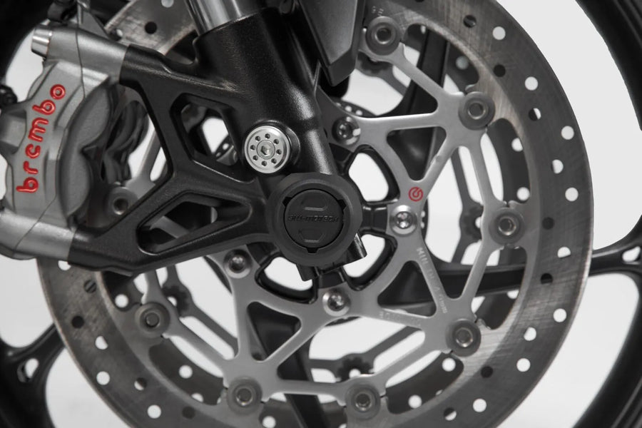 ducati monster 937 [SW-MOTECH] – Vorderrad-Achsschutz Set