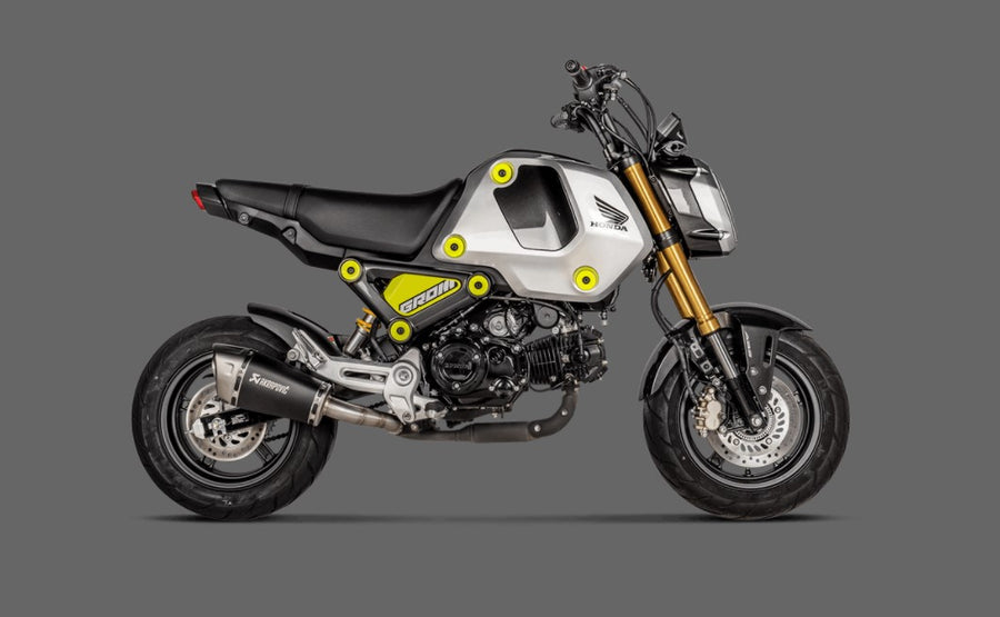 HONDA MSX 125 [2021-2025] - Slip-On avgassystem (Titanium)