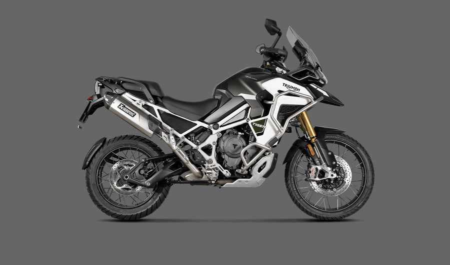 TRIUMPH TIGER 1200 RALLY EXPLORER [2022-2024] - Slip-On Auspuffanlage (Titanium)