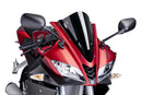 YAMAHA YZF-R 125 [2018] - PUIG racingskärm | Svart | PUIG 4637N