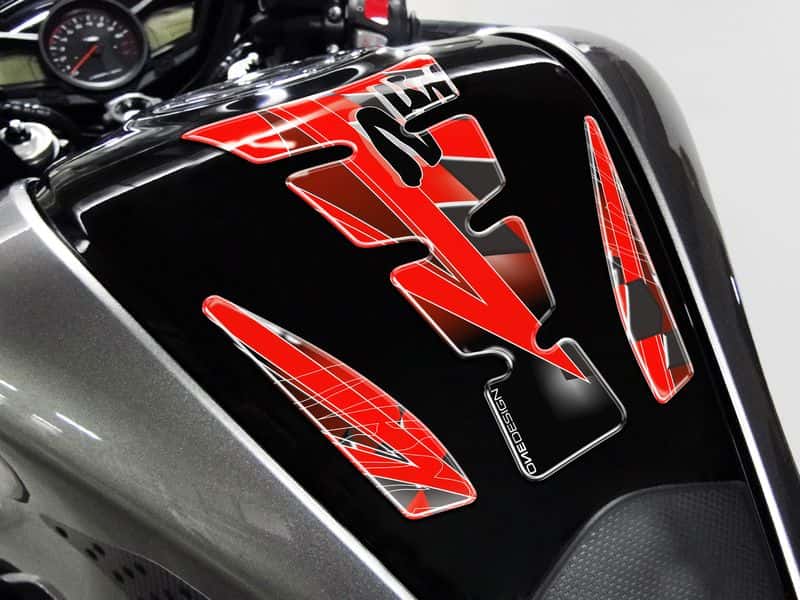 KAWASAKI Z 1000 [2012] – Wings Tankprotektor – Schwarz