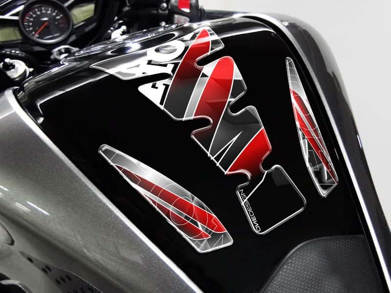 HONDA CBR 600 RR ABS [2012] – Wings tankskydd – silver