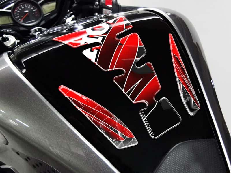 HONDA CBR 600 RR ABS [2012] – Wings tankskydd – silver