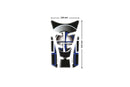 HONDA CBR 600 RR ABS [2012] – Wings tankskydd – silver-14