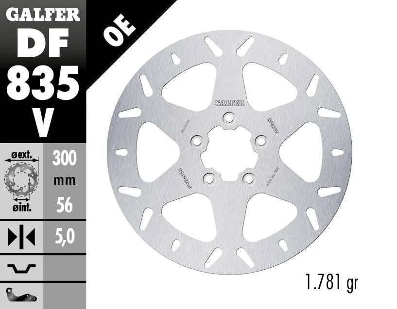 Harley-Davidson XL 883 L Sportster SuperLow [2020] - Bremsscheibe Fest Rund – Bild 2