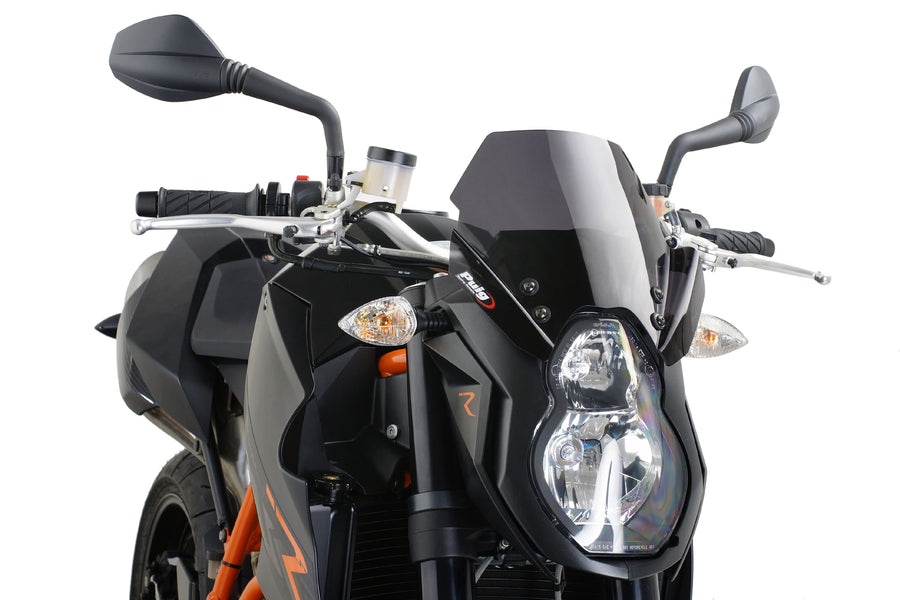 TRIUMPH BONNEVILLE T 120 BLACK [2025] - Ny generation sportvindruta | Kraftigt tonad | PUIG 4942F
