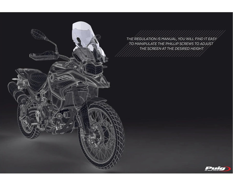 BMW F 750 GS [2024] – Verstellbare Scheibe – Stark getönt