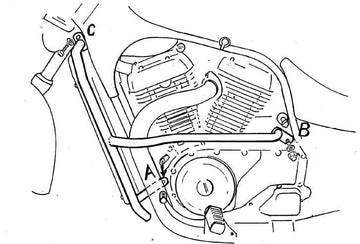 Suzuki vs 750 [1986-2000] - Motorskyddsfält