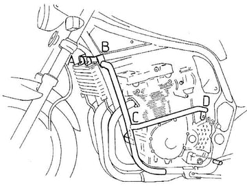 Suzuki GSF 600 S [1996-1999] - Motorschutzbügel - 0