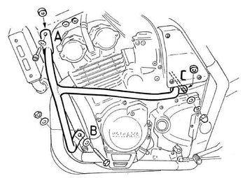 Yamaha FZS 600 [1998-2004] - Motorskyddsfält
