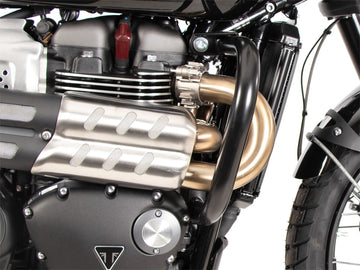 Triumph Scrambler 1200 X [2024-2025] - detaljerad vy av motorskyddsstång