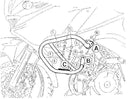 Kawasaki KLV 1000 [2004-2005] - Motorschutzbügel-1