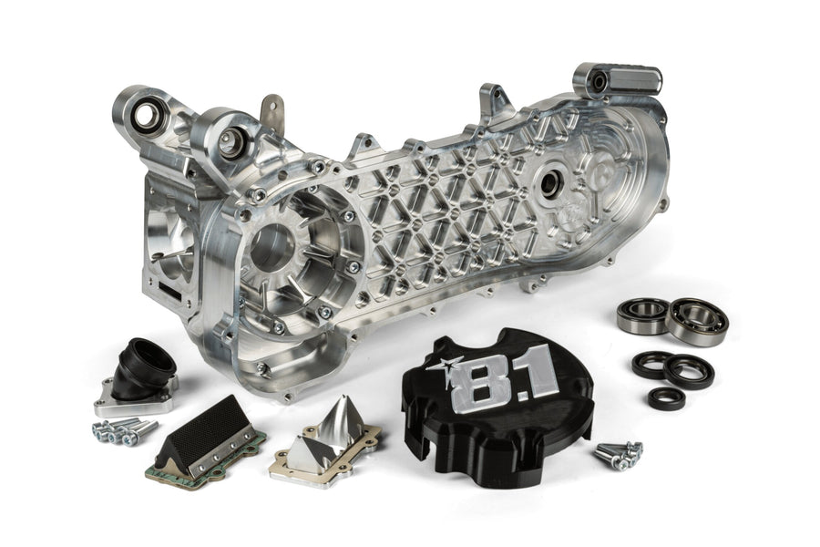 MBK Nitro 50 2T LC [2013–] - Motorgehäuse CNC Fireblade