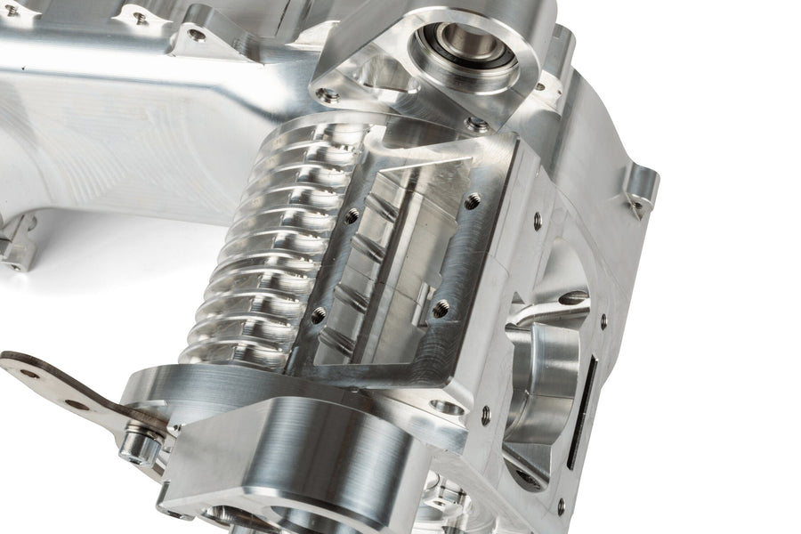 Yamaha Aerox 50 2T LC [–1998] - Motorgehäuse CNC Fireblade