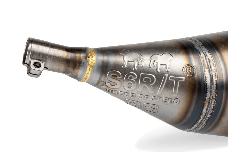 Derbi Senda DRD Racing SM 50 2T D50B0 [2012–] - Avgassystem 80-90 Svart / Lila