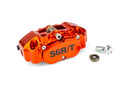 Yamaha Aerox 50 2T LC CAT [2004–] - 4-Kolben Bremssattel mit Adapter Orange