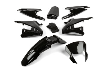 Aprilia SX Factory 50 2T - Fairing kit 8 stycken svart