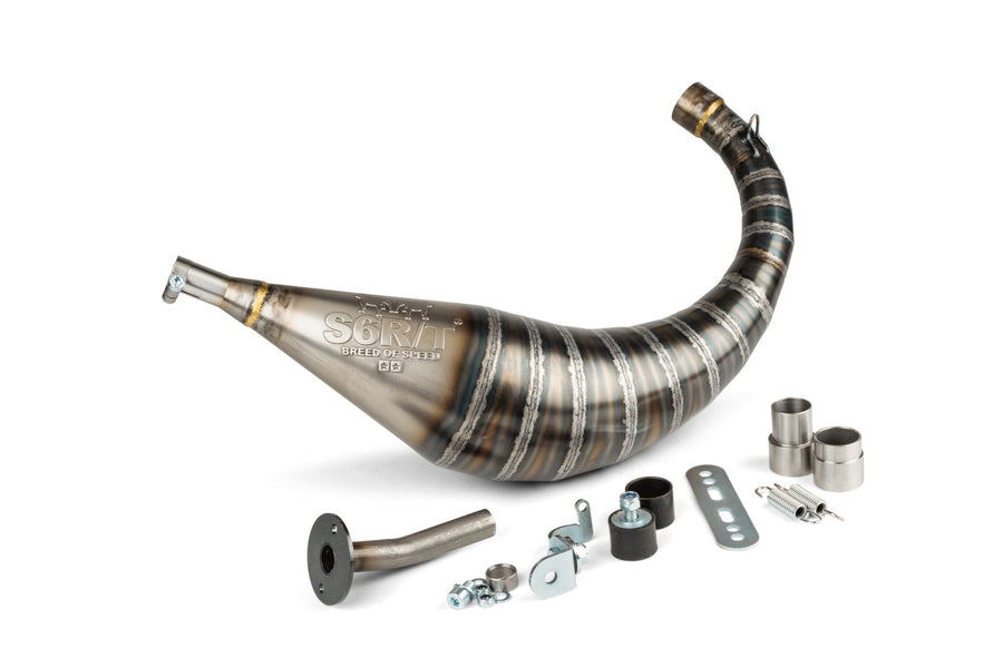Rieju MRT 50 2T - Auspuff R/T 70 - 80 Rot