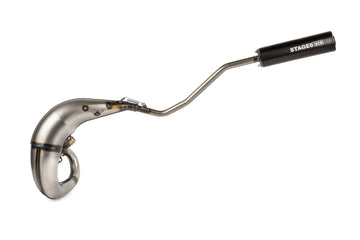 Beta RR-T SM 50 2T - Exhaust Streetrace High Mount vänster svart