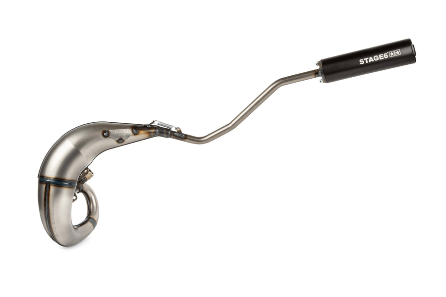 Beta RR-T SM 50 2T - Exhaust Streetrace High Mount vänster svart