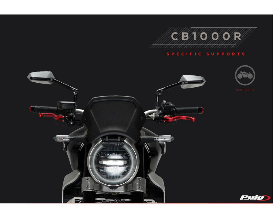YAMAHA XV 950 R [2020] – ALU Frontplatte – Schwarz