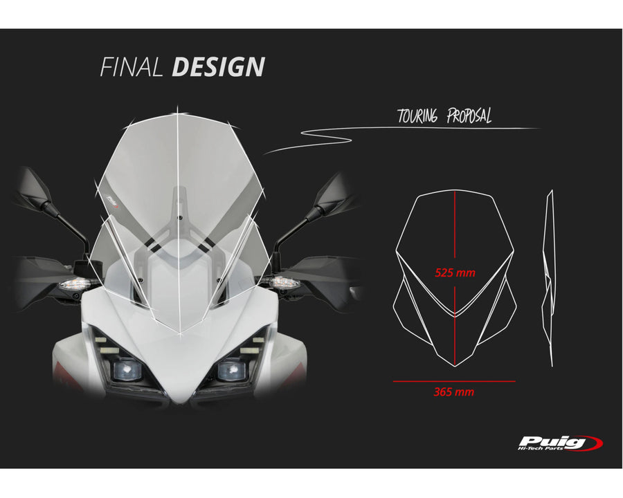 MOTO MORINI X-CAPE 700 [2024] – Tourenscheibe – Transparent