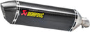 Suzuki SV 650 [AKRAPOVIC] - Kolfiber Final Silver Dampers-2