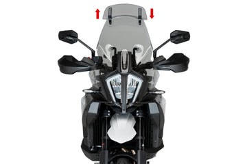 KTM 890 SMT [2025] – touringskärm med spoilerskärm – transparent