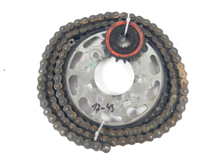 Triumph Thunderbird Sport 900 T309 RT [1997] - Chain Set 17/43