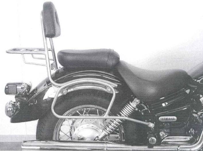 Yamaha XVS 125 [2000-2004] - Sissybar utan bagagebrygg