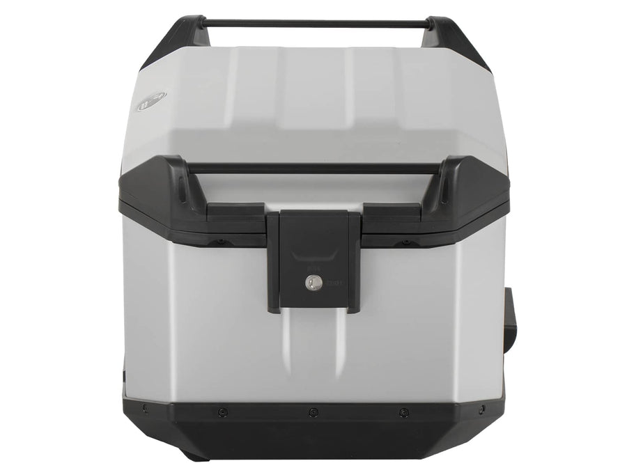Topcase [Hepco & Becker] - Xceed 45 L - silver – för topcase-bärare