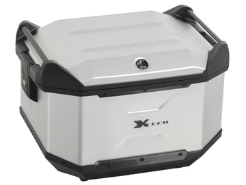 Topcase [Hepco & Becker] - Xceed 45 L - silver – för topcase-bärare