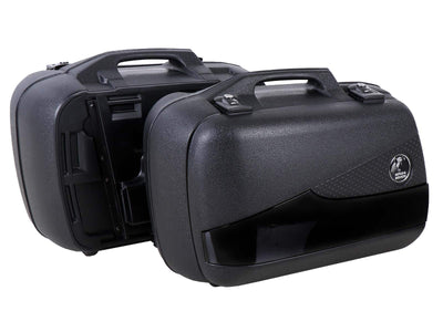 Sidofodral [Hepco & Becker] - fodralset Junior Flash black Enduro 30L/40R – universal