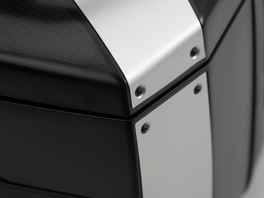 Ducati Scrambler 800 [2015-2018] - Smartrack-Set mit Xcore Topcase silber/schwarz