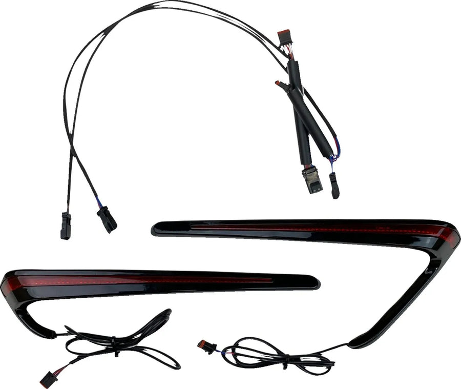 harley davidson fxlrst [CUSTOM DYNAMICS] – LED sadelväska lampor