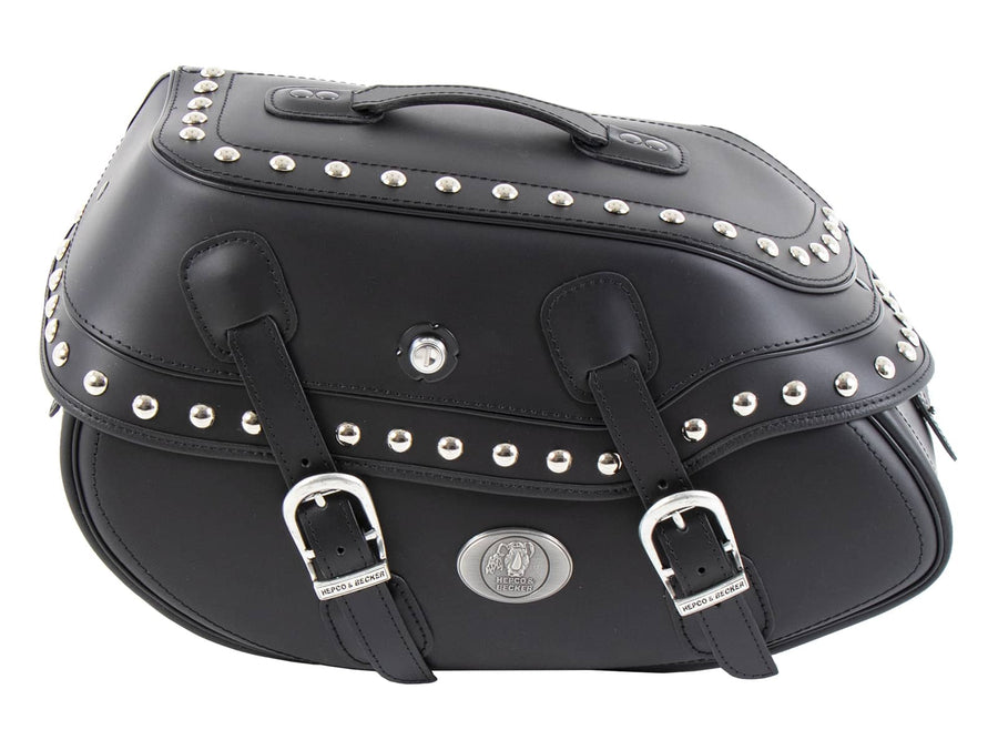 Motorcykelväska [Hepco & Becker] - Läder Buffalo Big Custom vänster – C-Bow