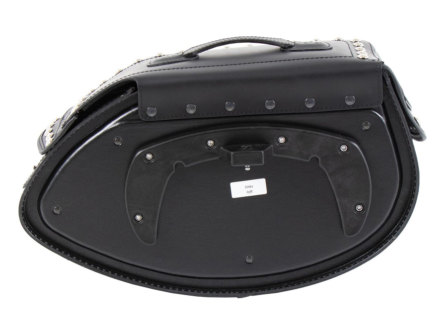 Motorcykelväska [Hepco & Becker] - Läder Buffalo Big Custom vänster – C-Bow