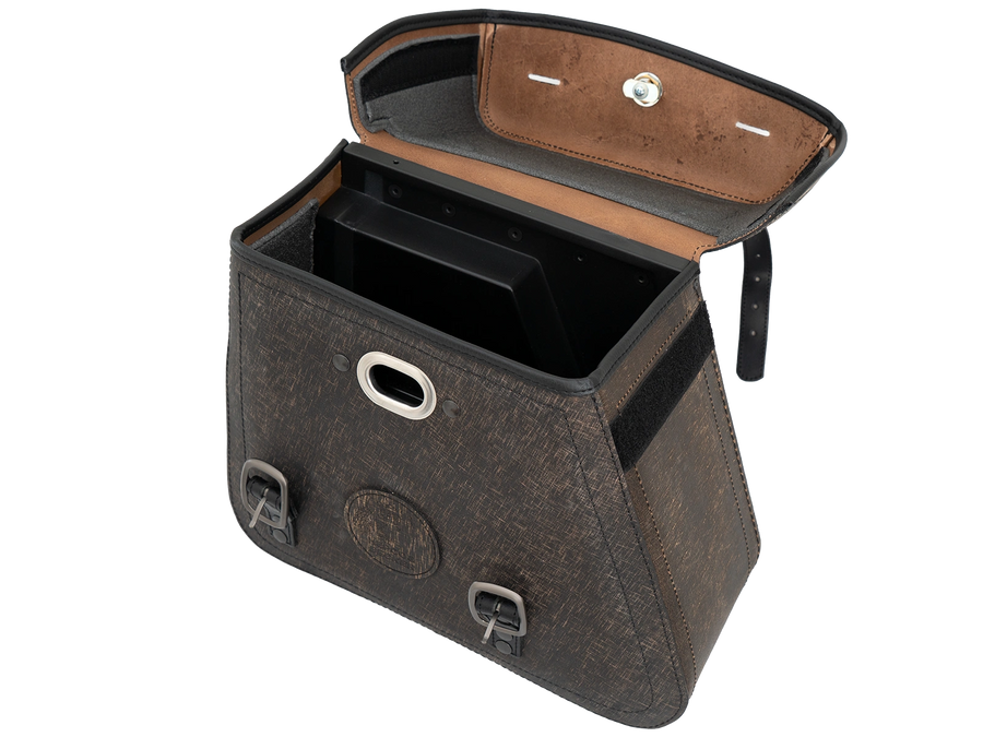 Motorradtasche [Hepco & Becker] - Ledereinzeltasche Rugged