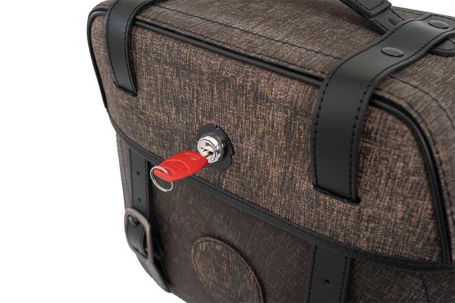 Motorradtasche [Hepco & Becker] - Ledereinzeltasche Rugged