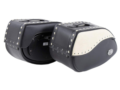 Motorcykelväska [Hepco & Becker] - Ivory sidfickor C-Bow ivory – C-Bow