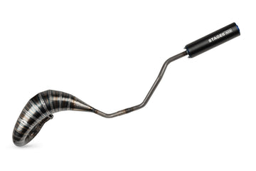 Aprilia SX Factory 50 2T - avgassystem 80 - 90 blå/svart