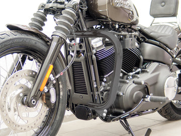 Harley Davidson Softail (Milwaukee-Eight 107/114) [2018] - Schutzbügel, große Ausführung aus 38 mm Rohr, konische Form, schwarz