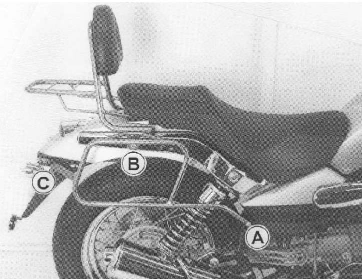 Moto Guzzi Nev Clas V 750 ie [2004-2011] - Packtaschenhalter