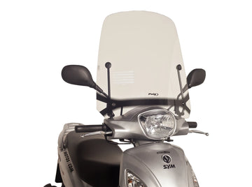 SYM SYMPHONY 150 4T AC E3 [2011] – Rollerscheibe T.S. – Transparent - 0