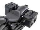Indian 101 Scout [2025-2026] - Set: Ledertaschenhalter Cutout schwarz inkl. Rugged Ledertaschen schwarz