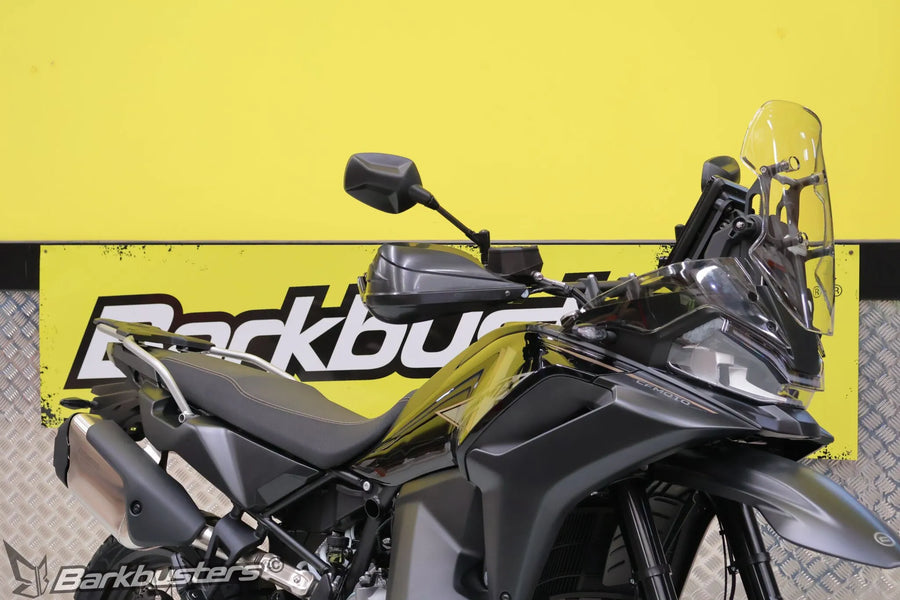 Ducati Multistrada V4 [BARKBUSTERS] – Hårdvarusats – tvåpunktsmonterad sidovy